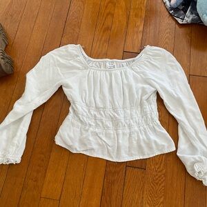 Elegant White Women's Top